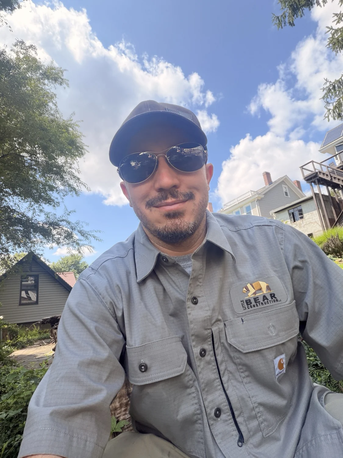 Ashton Zeher, owner of Little Bear Construction