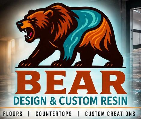 Bear Design and Custom Resin logo