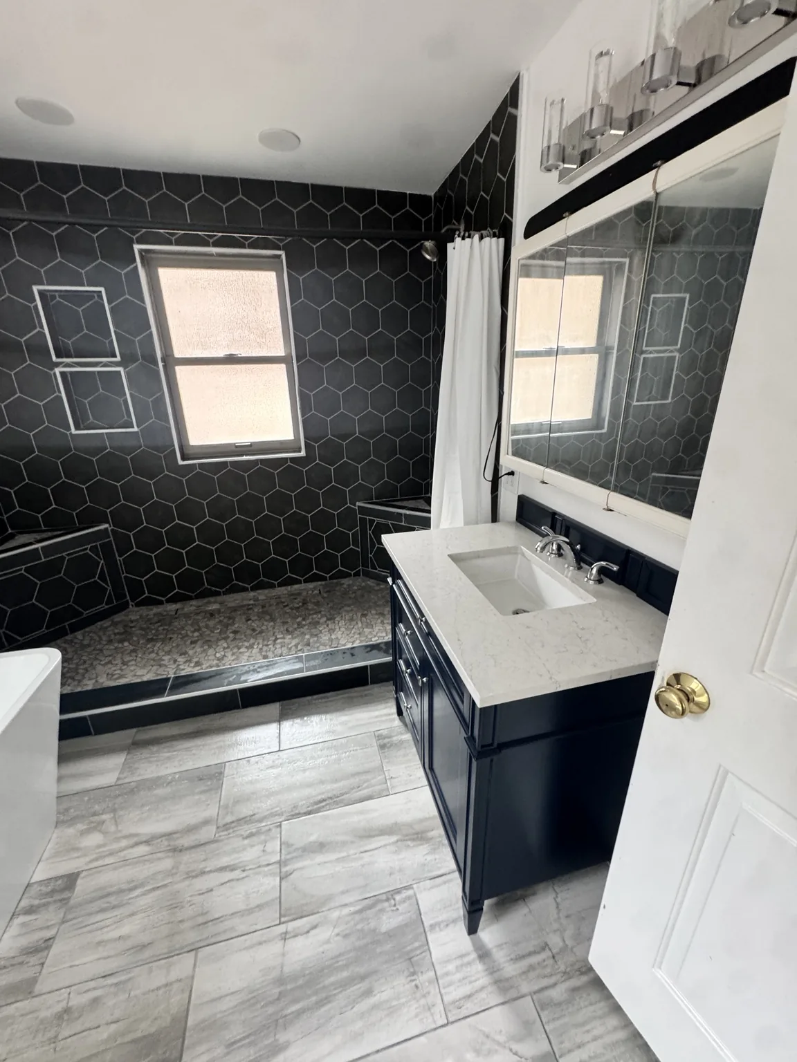 Little Bear Construction bathroom remodeling project photo 19